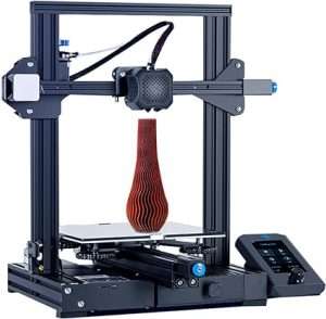 Stampante 3D Ender 3 V2 silenziosa facile da usare perchè preassemblata